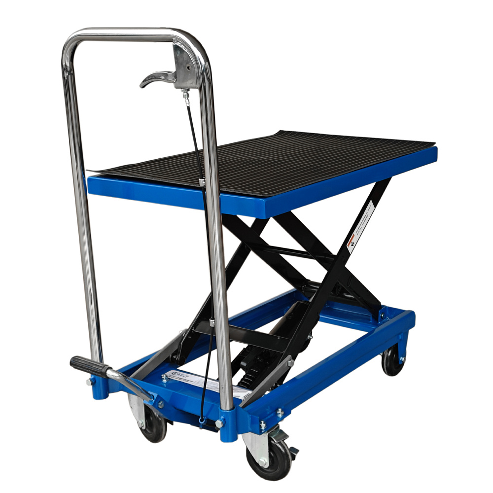 Тележка гидравлическая (подъемный стол) TJ-15 AE&T 150кг